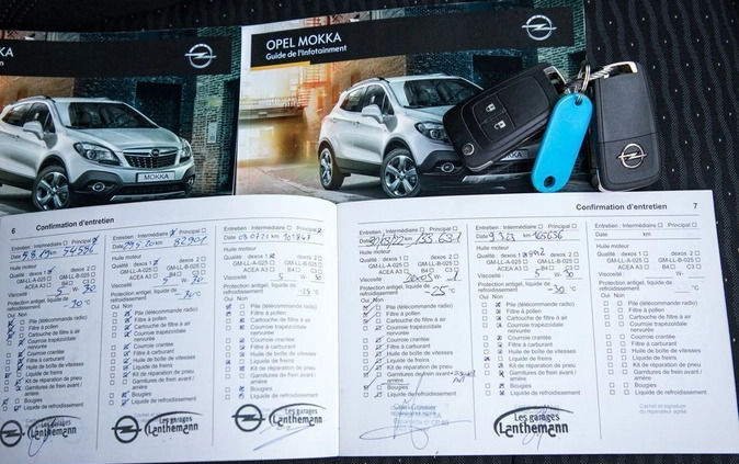 Opel Mokka cena 49900 przebieg: 179000, rok produkcji 2016 z Sieraków małe 191